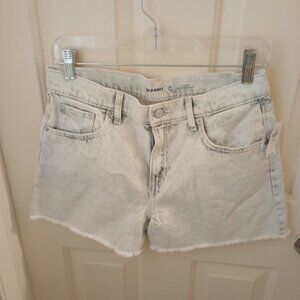 NEW Girls 14 Plus denim shorts - Old Navy